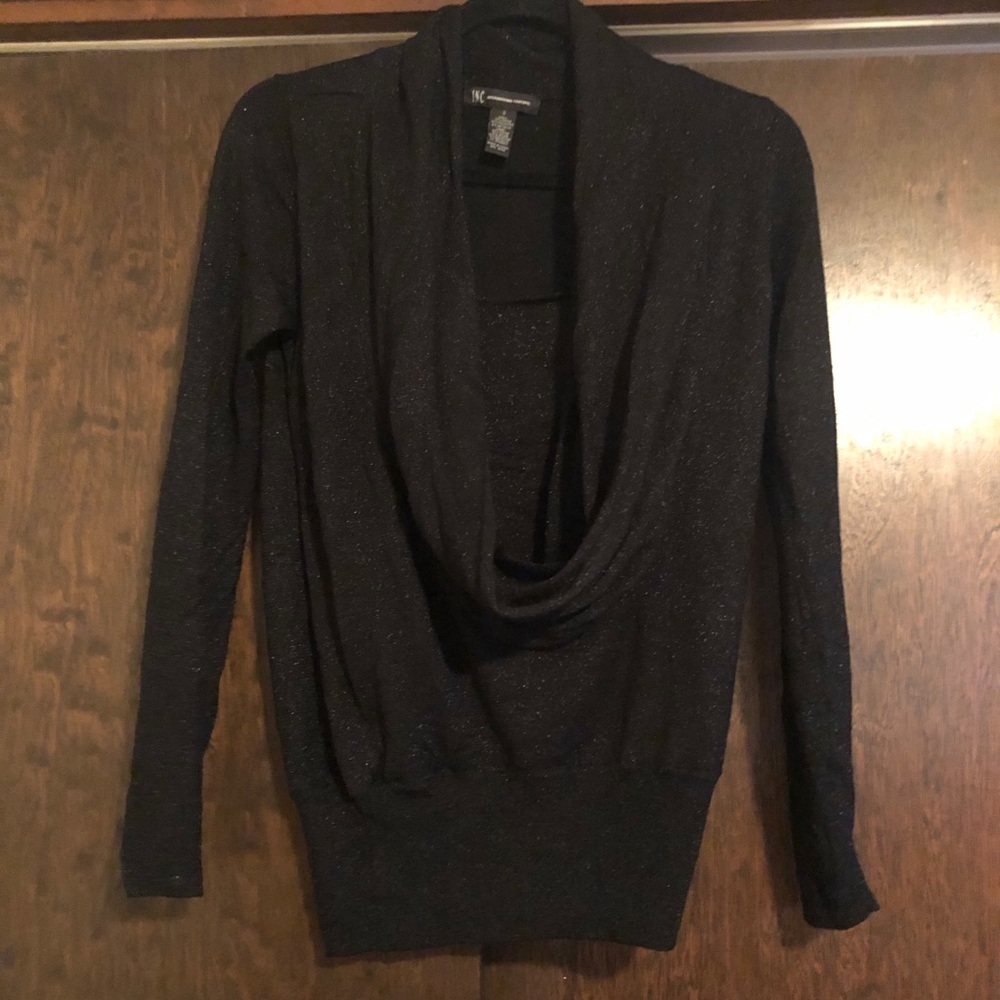 Sparkly Black Sweater